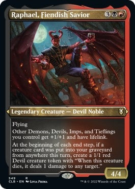 Image for Raphael, Fiendish Savior (Foil Etched) (549) - Magic: The Gathering