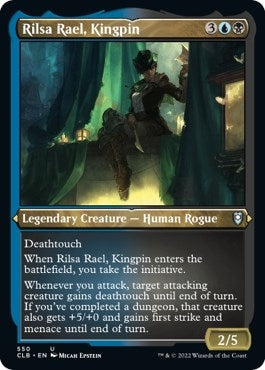 Image for Rilsa Rael, Kingpin (Foil Etched) (550) - Magic: The Gathering