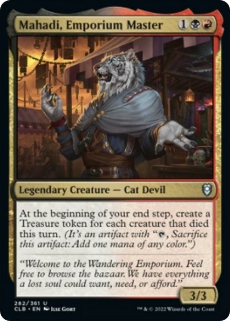 Image for Mahadi, Emporium Master (282) - Magic: The Gathering