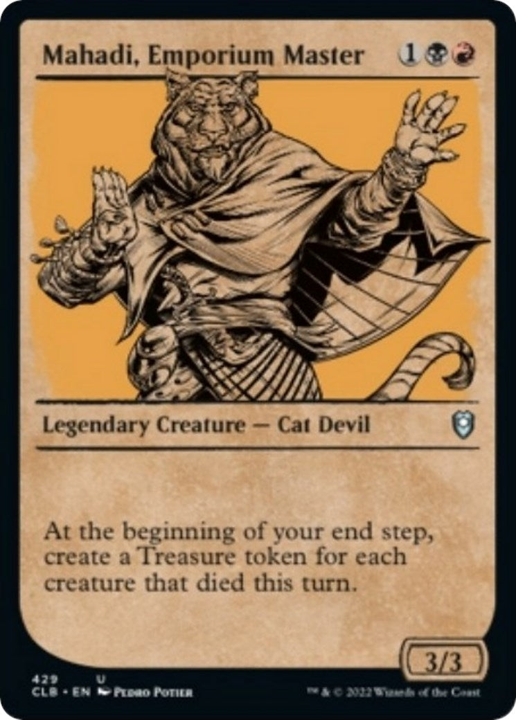 Image for Mahadi, Emporium Master (Showcase) (429) - Magic: The Gathering