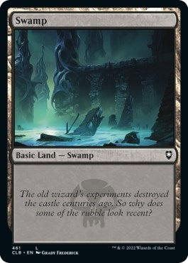 Image for Swamp (461) (461) (CLB) - Magic: The Gathering