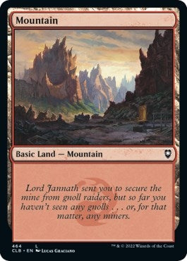 Image for Mountain (464) (464) (CLB) - Magic: The Gathering