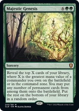 Image for Majestic Genesis (240) (CLB) - Magic: The Gathering