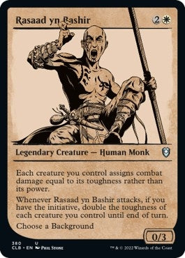 Image for Rasaad yn Bashir (Showcase) (380) (CLB) - Magic: The Gathering