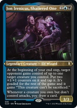Image for Jon Irenicus, Shattered One (Foil Etched) (536) (CLB) - Magic: The Gathering