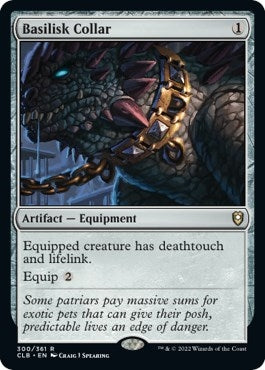 Image for Basilisk Collar (300) - Magic: The Gathering