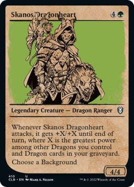 Image for Skanos Dragonheart (Showcase) (410) (CLB) - Magic: The Gathering