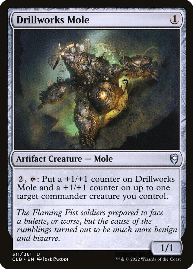 Image for Drillworks Mole (311) - Magic: The Gathering