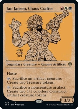 Image for Jan Jansen, Chaos Crafter (Showcase) (424) - Magic: The Gathering