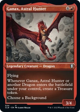 Image for Ganax, Astral Hunter (Foil Etched) (504) - Magic: The Gathering