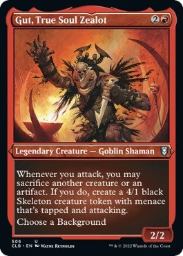 Image for Gut, True Soul Zealot (Foil Etched) (506) - Magic: The Gathering