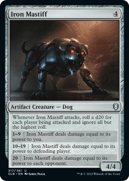 Image for Iron Mastiff (317) - Magic: The Gathering