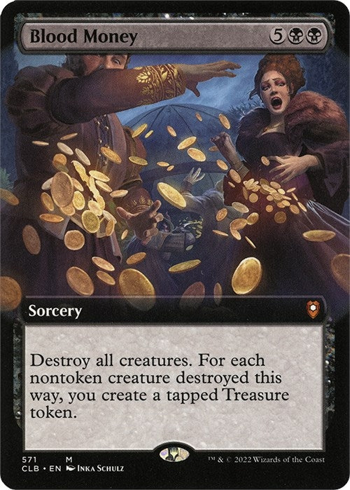 Image for Blood Money (Extended Art) (571) - Magic: The Gathering