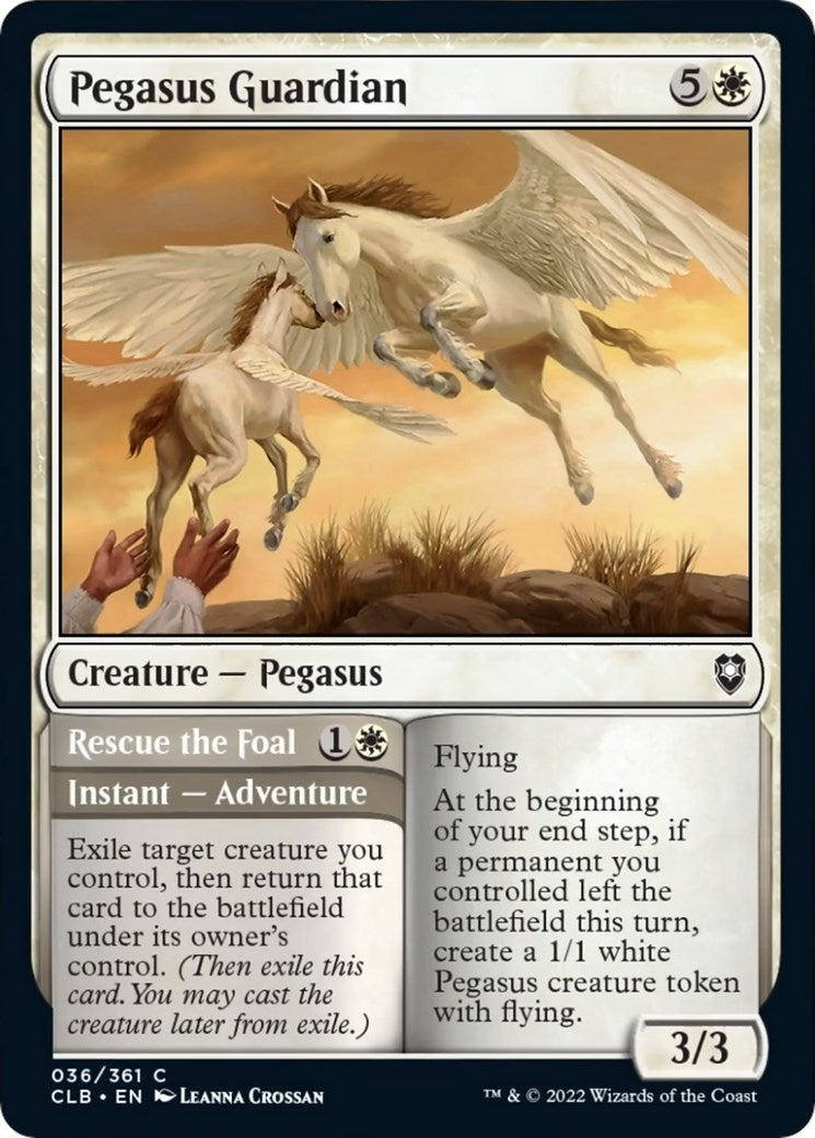Image for Pegasus Guardian (36) - Magic: The Gathering