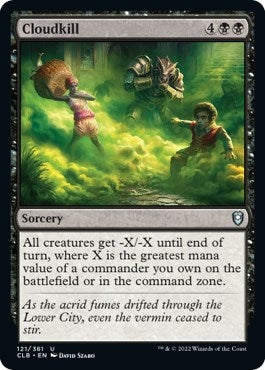 Image for Cloudkill (121) - Magic: The Gathering