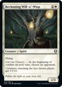 Image for Beckoning Will-o'-Wisp (10) - Magic: The Gathering