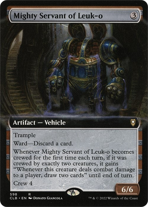 Image for Mighty Servant of Leuk-o (Extended Art) (598) - Magic: The Gathering