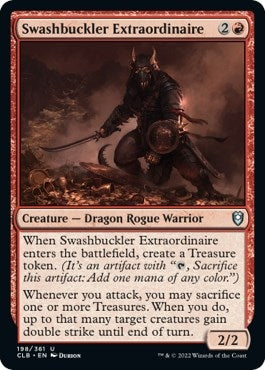 Image for Swashbuckler Extraordinaire (198) (CLB) - Magic: The Gathering