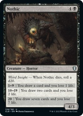 Image for Nothic (138) (CLB) - Magic: The Gathering