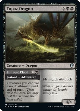 Image for Topaz Dragon (153) (CLB) - Magic: The Gathering