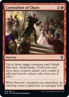 Image for Coronation of Chaos (168) (CLB) - Magic: The Gathering