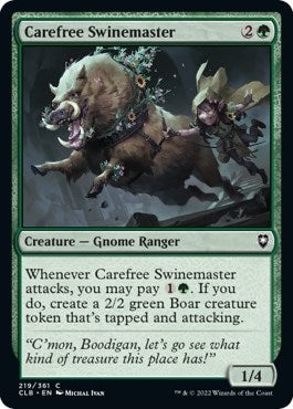 Image for Carefree Swinemaster (219) (CLB) - Magic: The Gathering