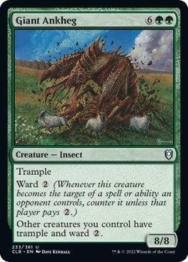 Image for Giant Ankheg (233) (CLB) - Magic: The Gathering
