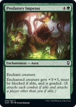 Image for Predatory Impetus (249) (CLB) - Magic: The Gathering