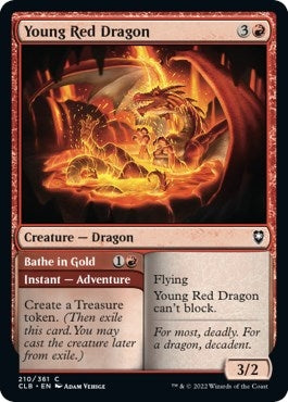 Image for Young Red Dragon (210) - Magic: The Gathering
