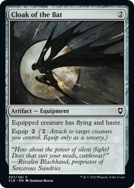 Image for Cloak of the Bat (307) - Magic: The Gathering