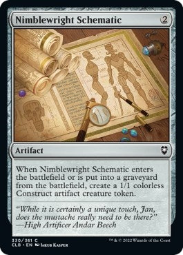 Image for Nimblewright Schematic (330) - Magic: The Gathering