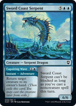 Image for Sword Coast Serpent (99) - Magic: The Gathering