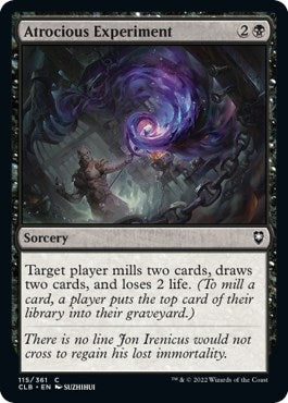 Image for Atrocious Experiment (115) - Magic: The Gathering
