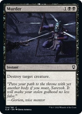 Image for Murder (134) - Magic: The Gathering