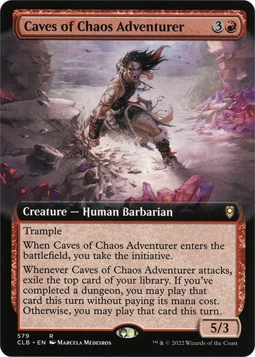 Image for Caves of Chaos Adventurer (Extended Art) (579) - Magic: The Gathering