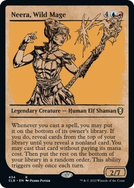 Image for Neera, Wild Mage (Showcase) (434) - Magic: The Gathering