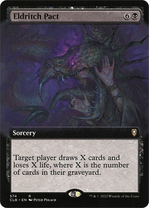 Image for Eldritch Pact (Extended Art) (574) - Magic: The Gathering