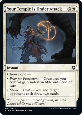 Image for Your Temple Is Under Attack (52) - Magic: The Gathering