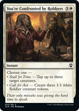 Image for You're Confronted by Robbers (53) - Magic: The Gathering