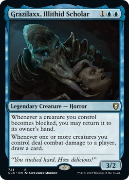 Image for Grazilaxx, Illithid Scholar (723) - Magic: The Gathering