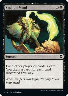 Image for Syphon Mind (772) (CLB) - Magic: The Gathering