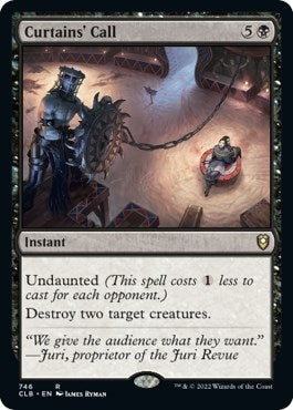 Image for Curtains' Call (746) (CLB) - Magic: The Gathering