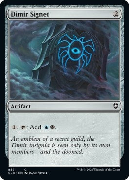 Image for Dimir Signet (857) (CLB) - Magic: The Gathering
