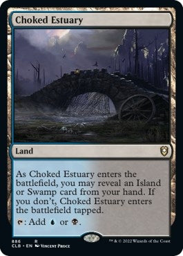 Image for Choked Estuary (886) (CLB) - Magic: The Gathering
