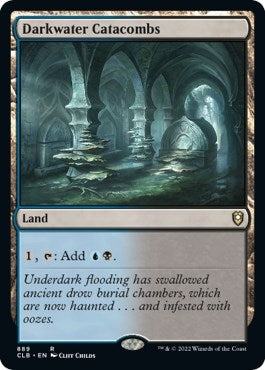 Image for Darkwater Catacombs (889) (CLB) - Magic: The Gathering
