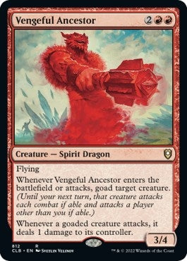 Image for Vengeful Ancestor (812) (CLB) - Magic: The Gathering