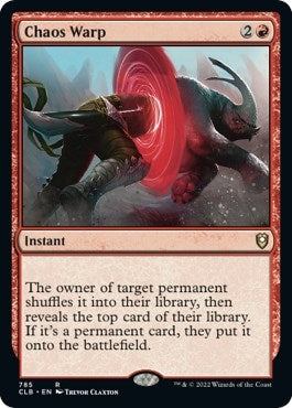 Image for Chaos Warp (785) - Magic: The Gathering