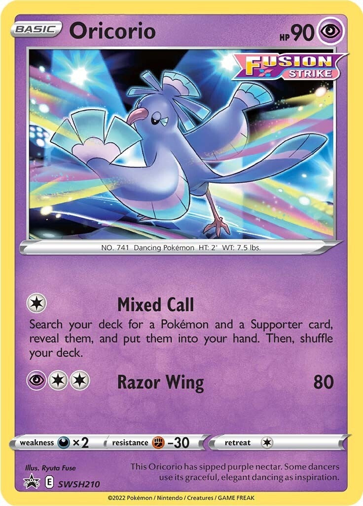 Image for Oricorio - SWSH210 (SWSH210) (SWSD) - Pokemon