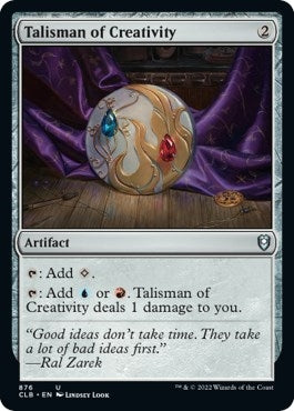 Image for Talisman of Creativity (876) (CLB) - Magic: The Gathering
