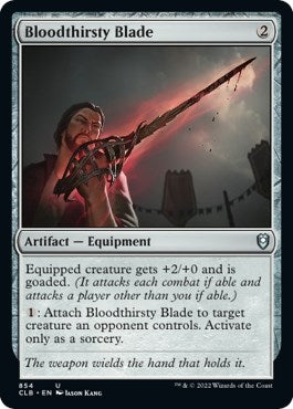 Image for Bloodthirsty Blade (854) - Magic: The Gathering